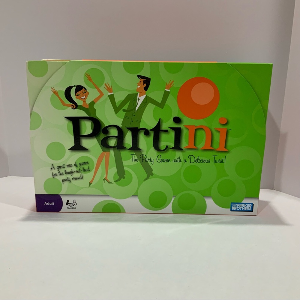 Partini Board Game by Parker Brothers New in Original Packaging / Family Fun